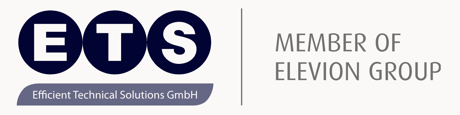 ETS · Member of Elevion Group